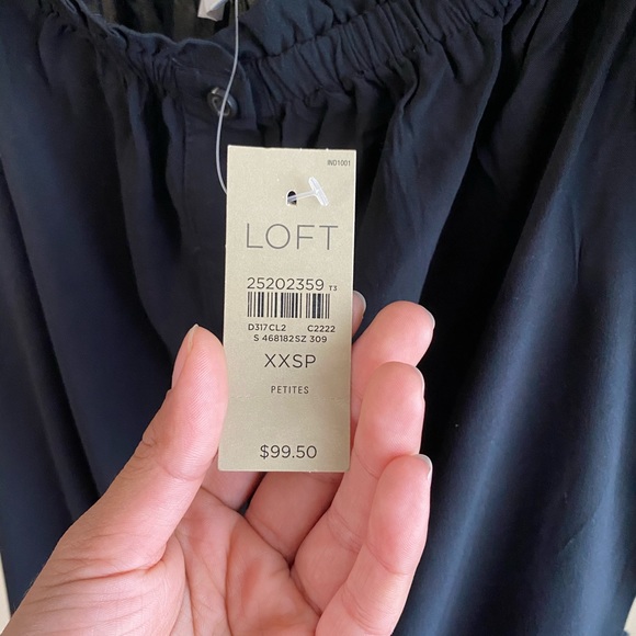 Black Loft Off-the-Shoulder Dress! - Picture 5 of 9